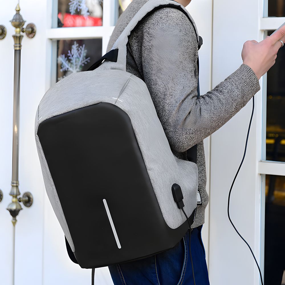 Rucksack Reiserucksack Erweiterbarer mit USB Ladeanschluss Anti Diebstahl Business Arbeit Reisen Rucksack für Notebook bis 15.6" Laptop Retoo