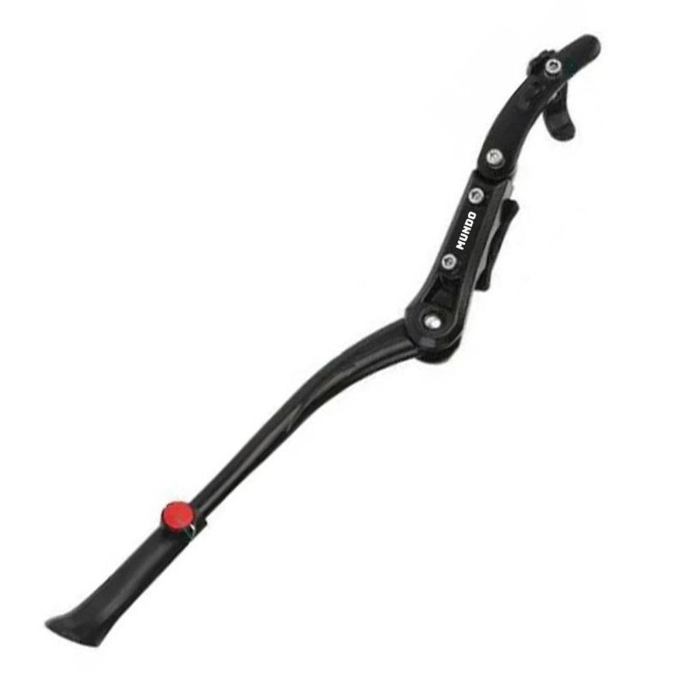 MUNDO® Fahrradständer 46-50 cm - Höhenverstellbar Fahrrad Ständer, rutschfest Seitenständer, Fahrradständer für Mountainbike, Trekkingrad,