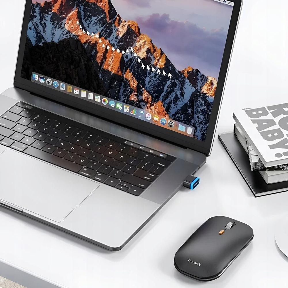 Mausbewegungssimulator Mouse Jiggler USB 3 Modi Fernbedienung