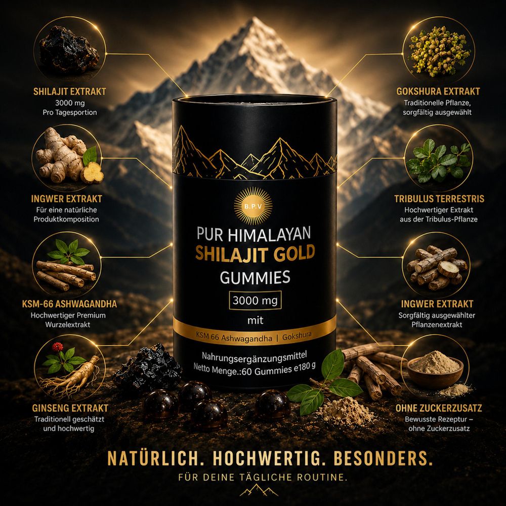BPV® Himalaya Shilajit (60 Gummis)