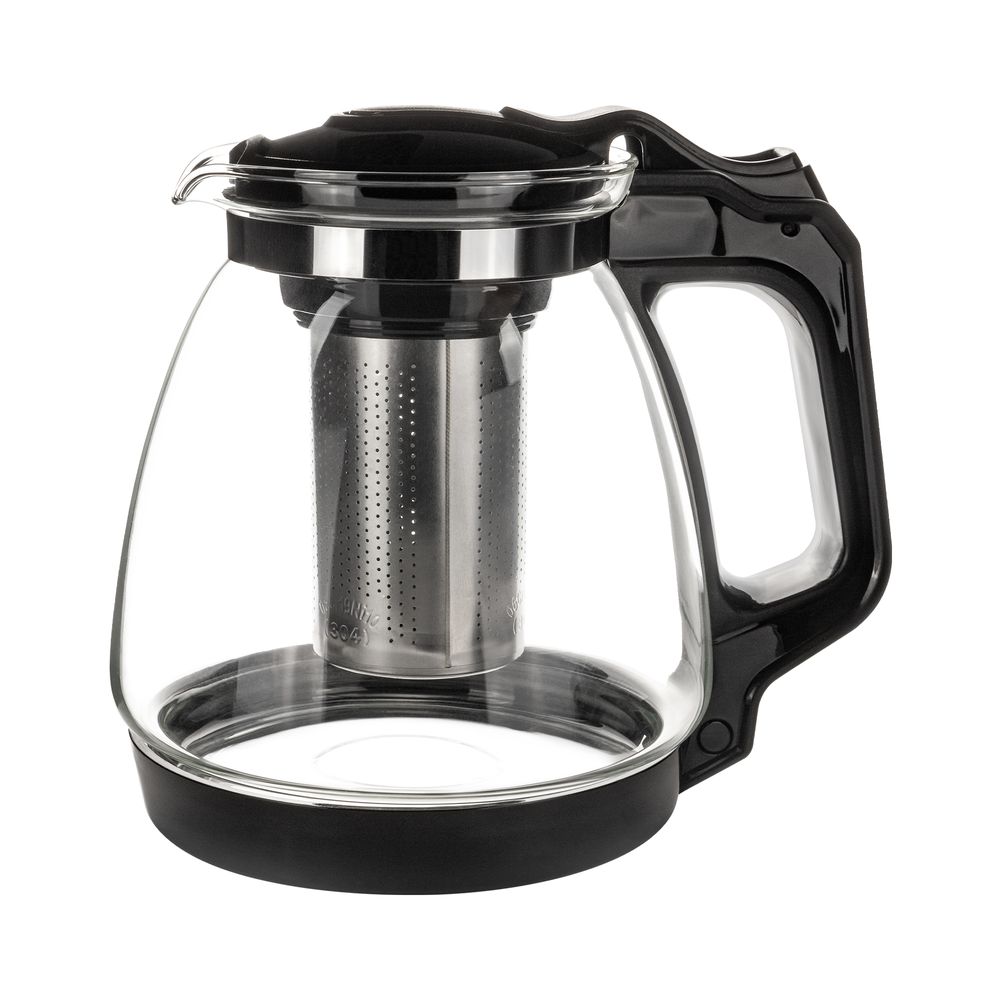 T24 Teekanne aus Glas 1700 ml – Hitzebeständig mit Edelstahl Teesieb