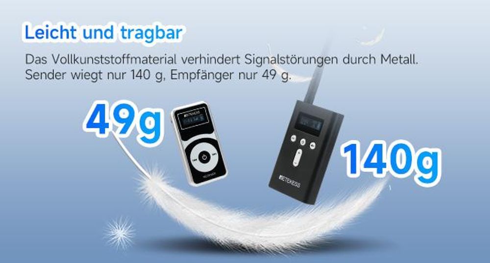 Retekess T130P Kabelloses Tour Guide System, Verbesserte Geräuschreduzierung, 160m,Typ-C Aufladung,Audiosystem mit 64-Steckplatz-Ladebox für Tourismus
