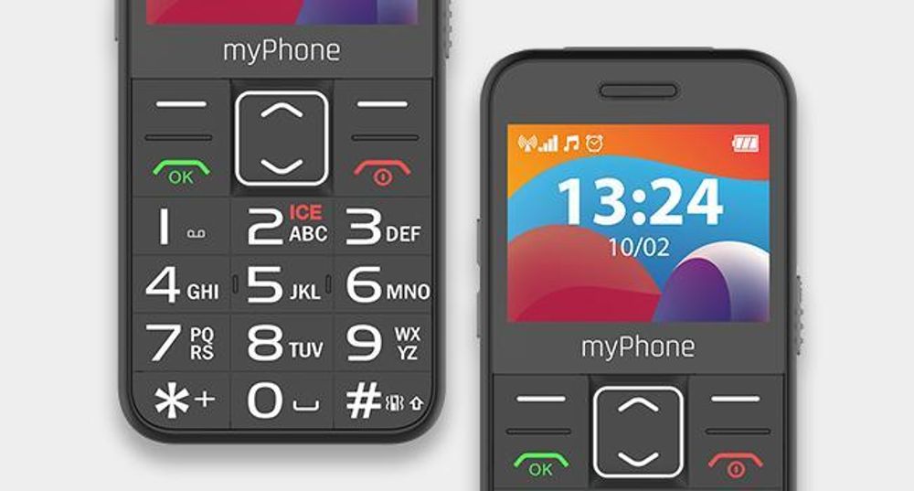Myphone Halo 3 Lte Mobiltelefon Mit Tastatur Für Senioren Und Notrufstation