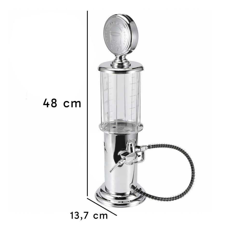 Getränkespender mit Zapfhahn für kalte Getränke 1L - mit Ständer - Ideal für Partys, Gartenparty, Gastro - Wasserspender, Saftspender - Retoo