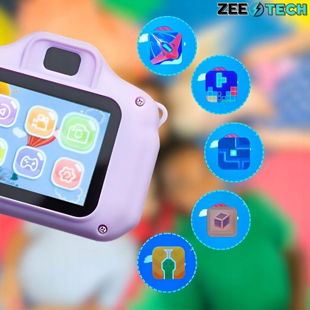 DIGITALKAMERA FÜR KINDER 40 MP Kamera Spielzeug Spiele + 32GB Karte