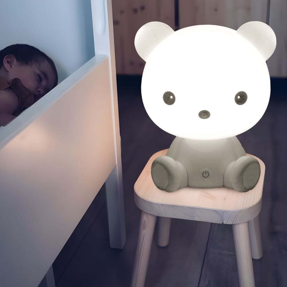 Dimmbares LED Nachtlicht, USB-Aufladbar Schlaflicht, Schrankleuchte, Nachtlampe für Treppen, Schlafzimmer und Kinderzimmer, Warmweiß Weiß Retoo