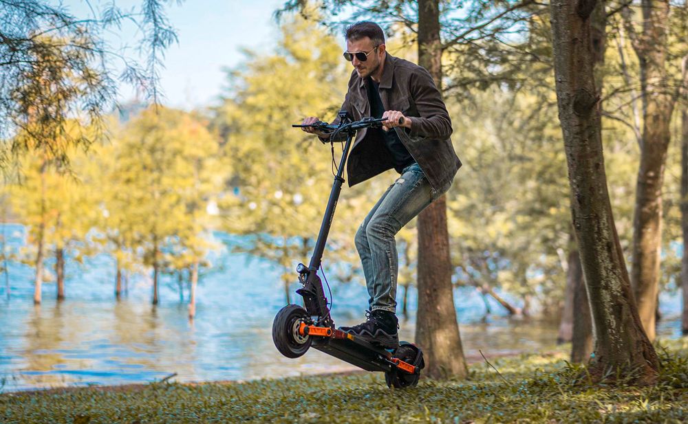 Joyor S5 PRO offroad E-Scooter 500W bis 100km Reichweite Federung Elektroroller
