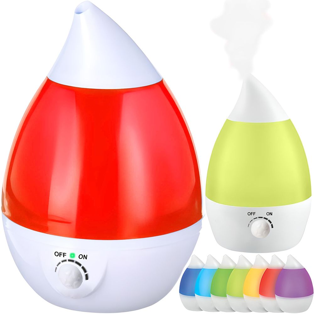 Luftbefeuchter Diffuser 2.6l Aroma Diffusor Ultraschall Raumbefeuchter Elektrisch 7 Farben Duftlampe Aromatherapie Öle Schlafzimmer Büro Yoga Retoo