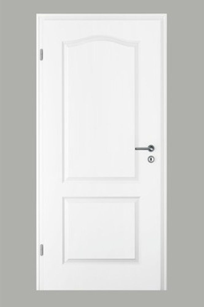 Pertura Zimmertür Pila 02B weiß lackiert (ähnlich RAL 9010) 86,0x198,5 cm Links
