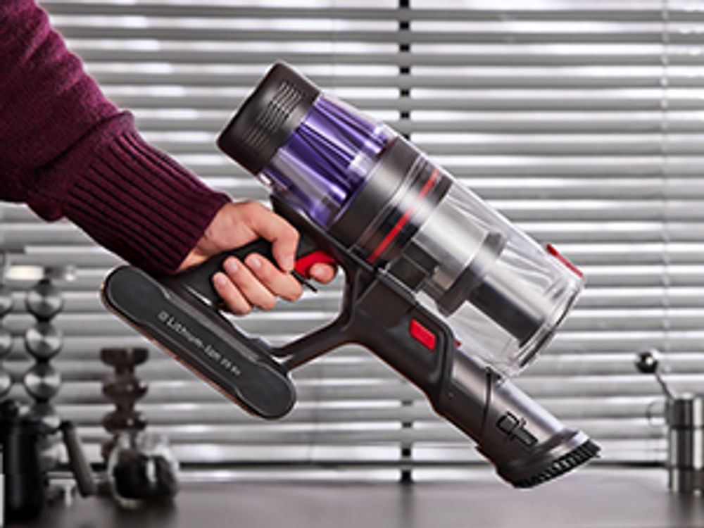 Ultenic U16 Flex Akku Staubsauger Kabellos 75000PA/70 min, Akkustaubsauger mit Touchscreen und Ladestation, 180°flexibles Biegegelenk, selbststehendes
