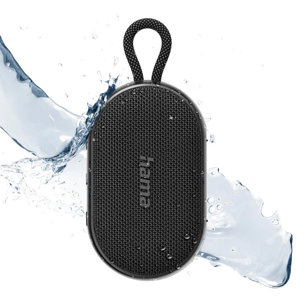 Hama Bluetooth-Lautsprecher Buddy 3.0 Bluetooth Speaker, 6W, IPX7, Schwarz