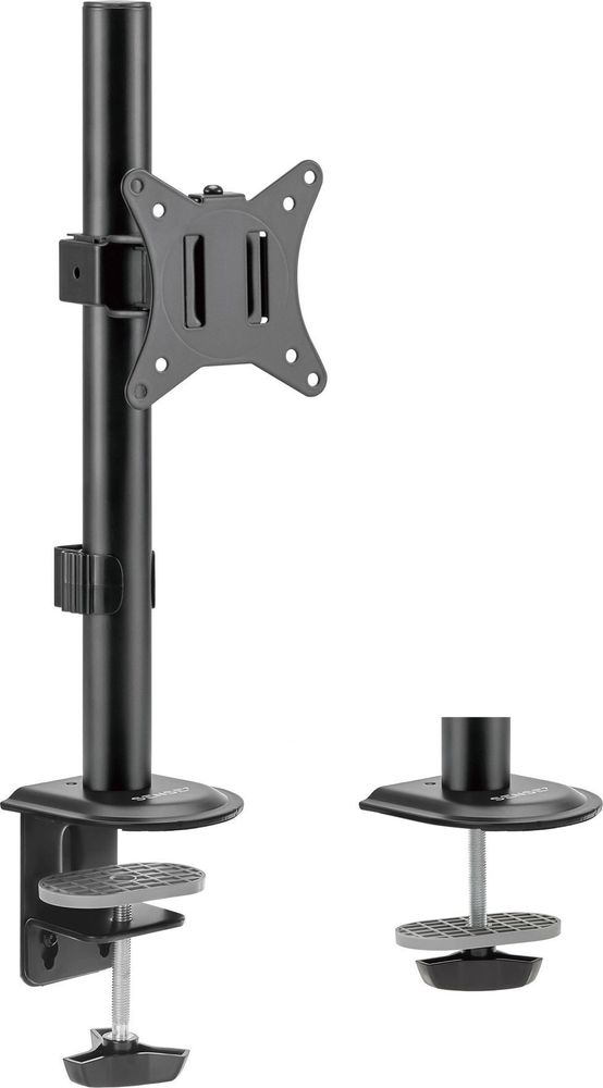 SENSE7 FLOAT Monitorhalterung 1 Monitor 17-32 Zoll VESA 100x100 cm Tischhalterung PC Bildschirm Halterung Höhenverstellbar 360° Drehbar Ergonomisch