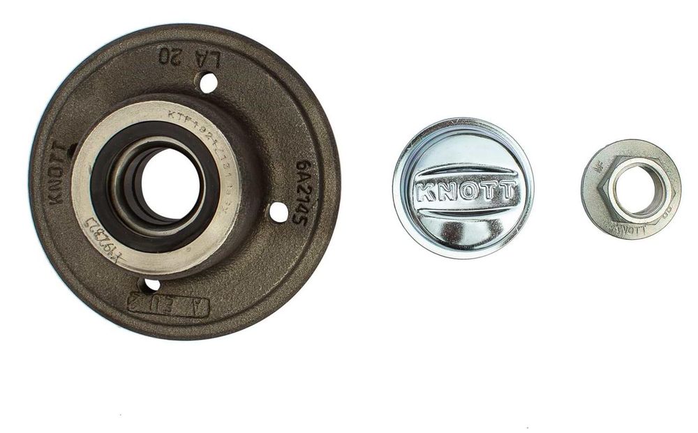 KNOTT Radlager-Set 100x4 Radnabe für ungebremste Anhänger VG7 und VG10
