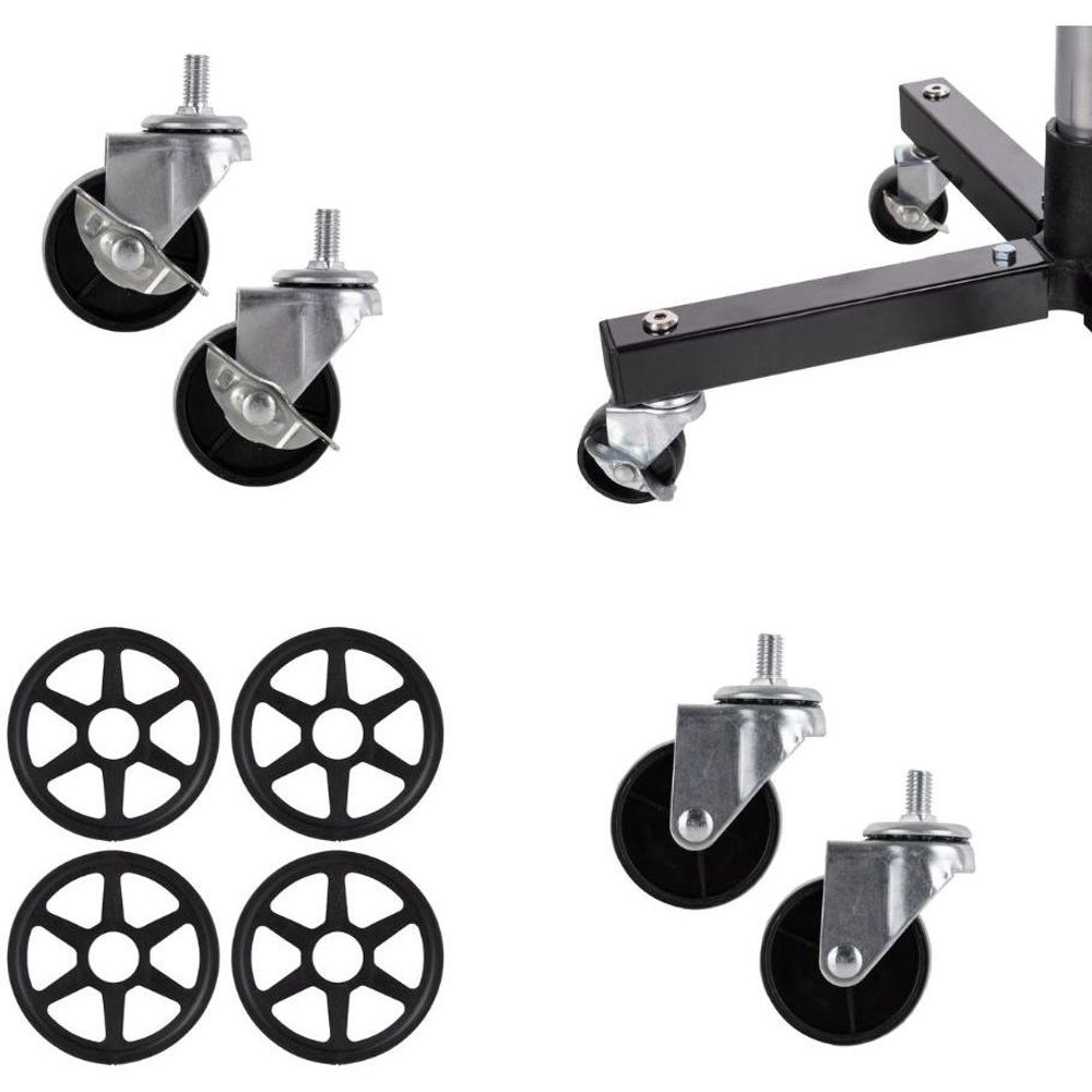 LUXTOM | Reifenbaum mit Rollen, Felgenbaum, für Autoreifen, 13-19", bis 100 kg, für 4 PKW-Felgen oder Reifen, Reifenständer