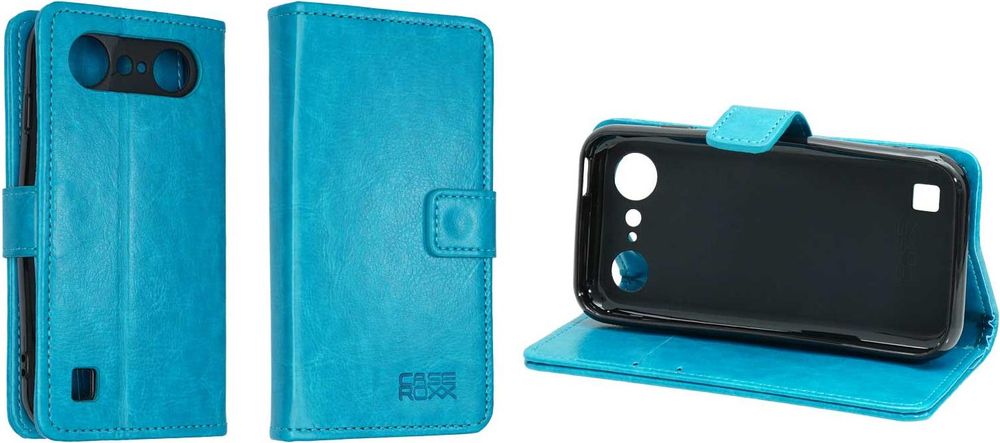 caseroxx Handy Hülle Tasche kompatibel mit Doro Aurora A10 / A11 Bookstyle-Case Wallet Case