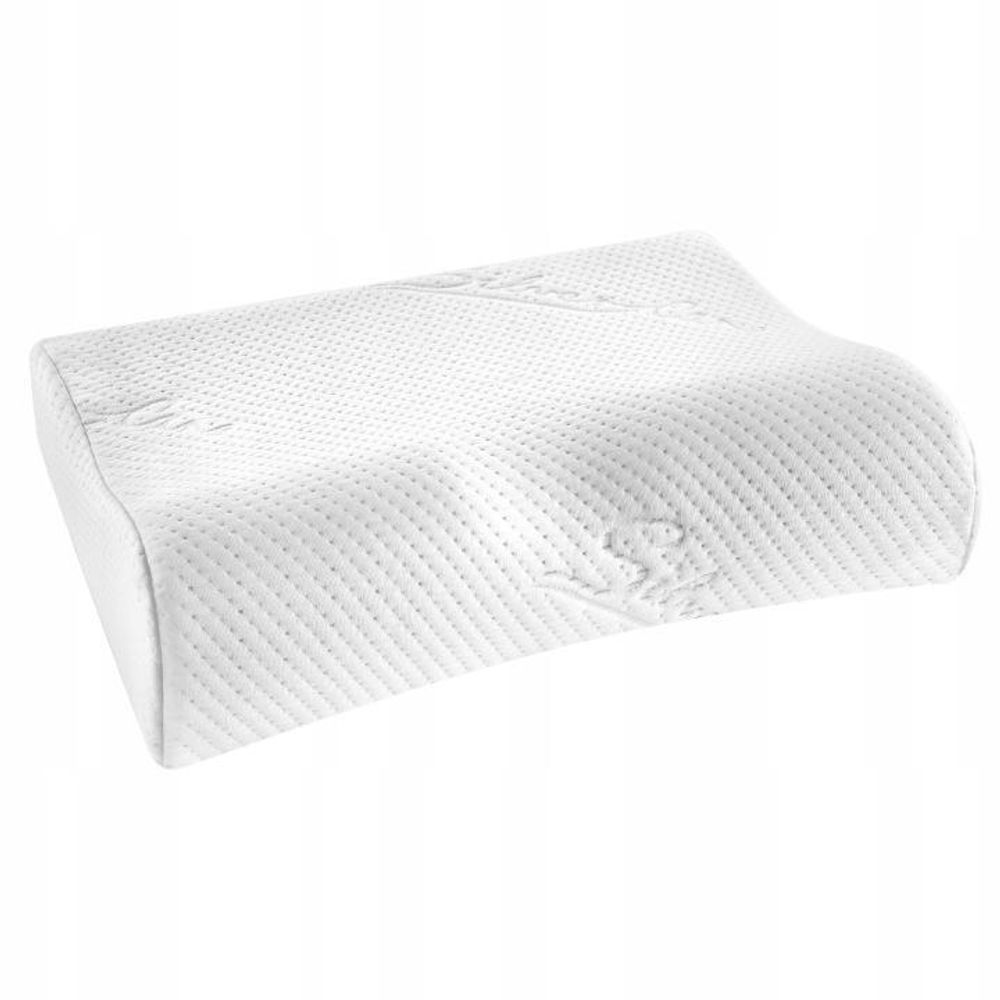 Ortopedický a terapeutický vankúš – krčný vankúš z pamäťovej peny – ergonomický vankúš pre pohodlný spánok – 36 x 48 cm Medi Sleep
