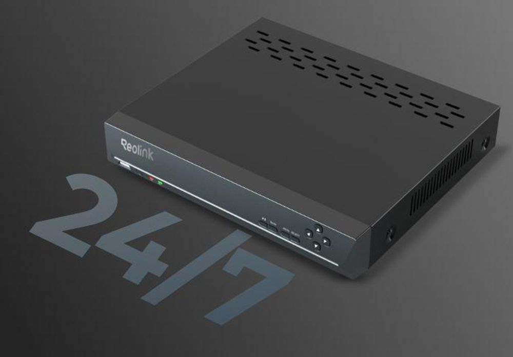 Reolink RLN8-410, 8CH PoE NVR Überwachungssystem Rekorder mit 2TB Festplatte, 24/7-Aufzeichnung Innen & Außen, Max. 8 Reolink Überwachungskameras
