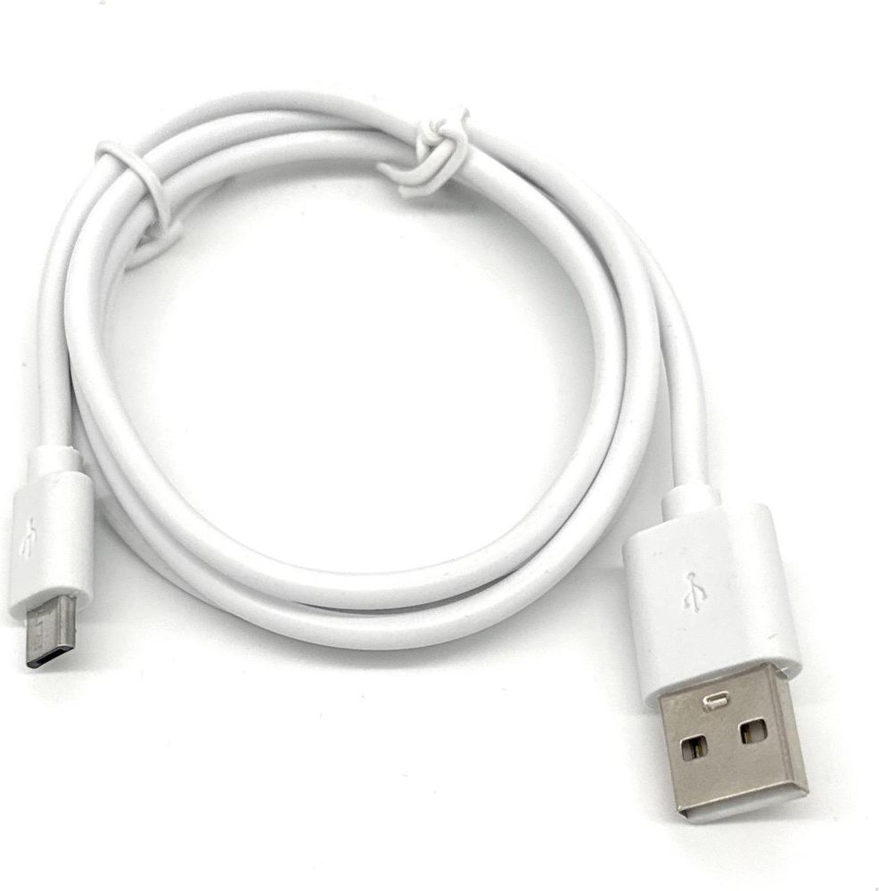Ladekabel USB C Kabel Micro USB Datenkabel 3m weiß Handy Smartphone Tablet Laden
