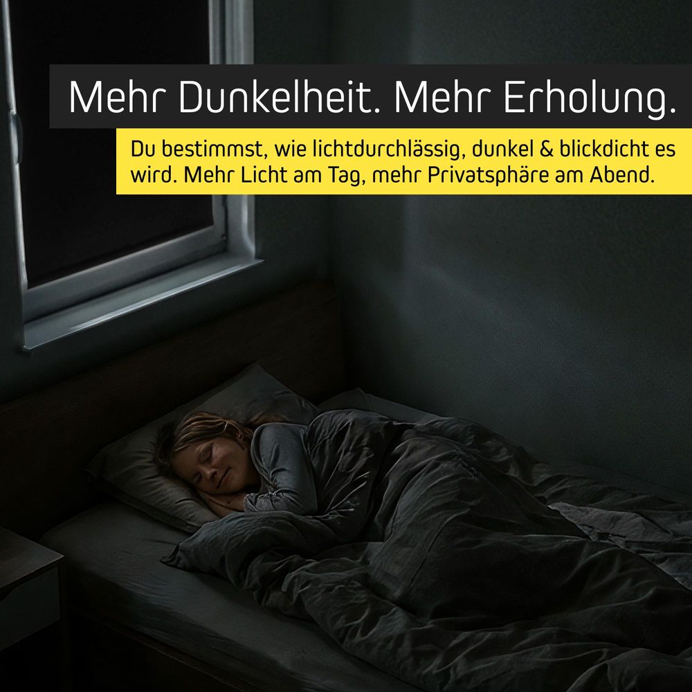 Verdunkelungsrollo Fenster ohne Bohren Tenebra Klemmfix 115x160cm grau VICTORIA M