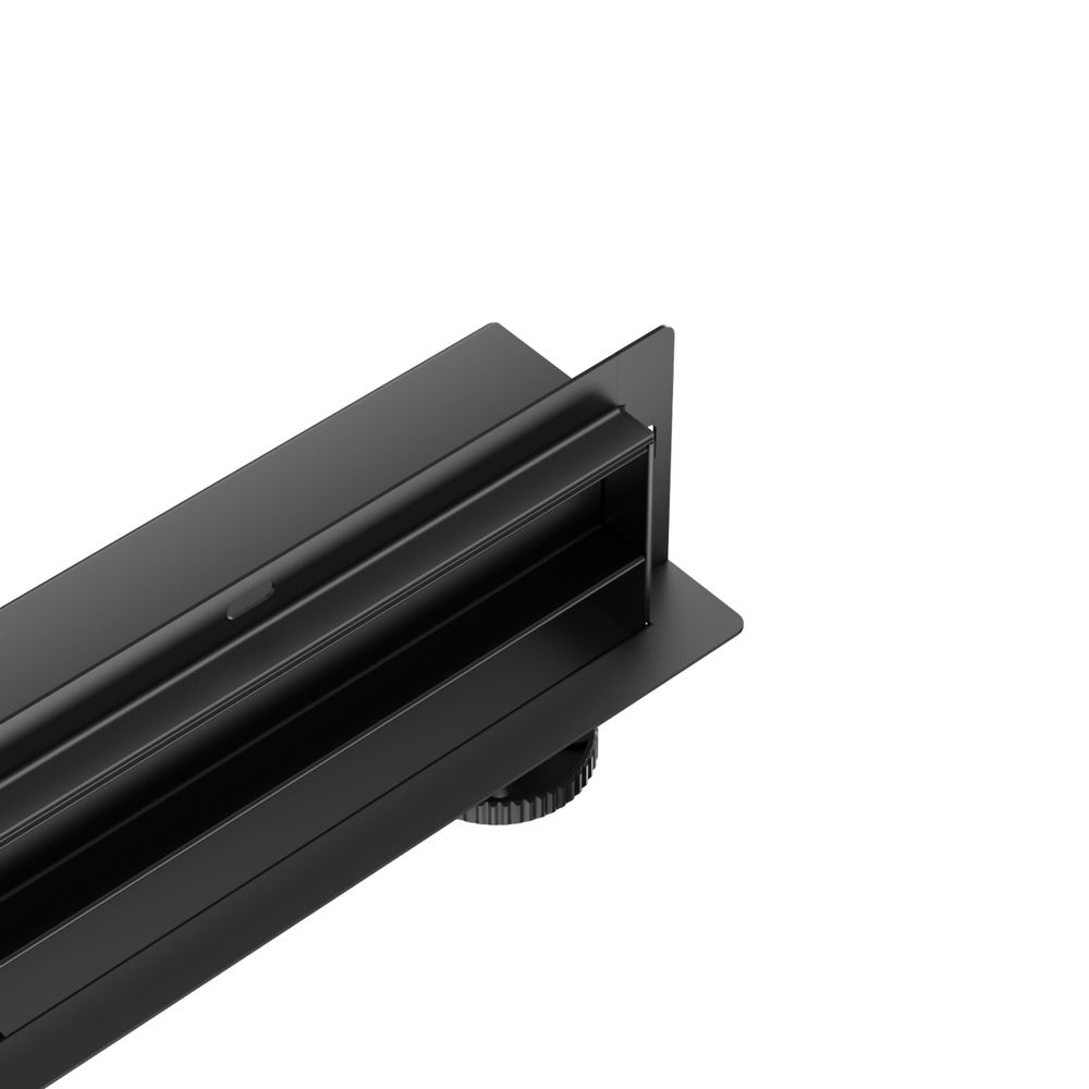 lineare Wand-Duschrinne für Dusche - Edelstahl, minimalistisches Design