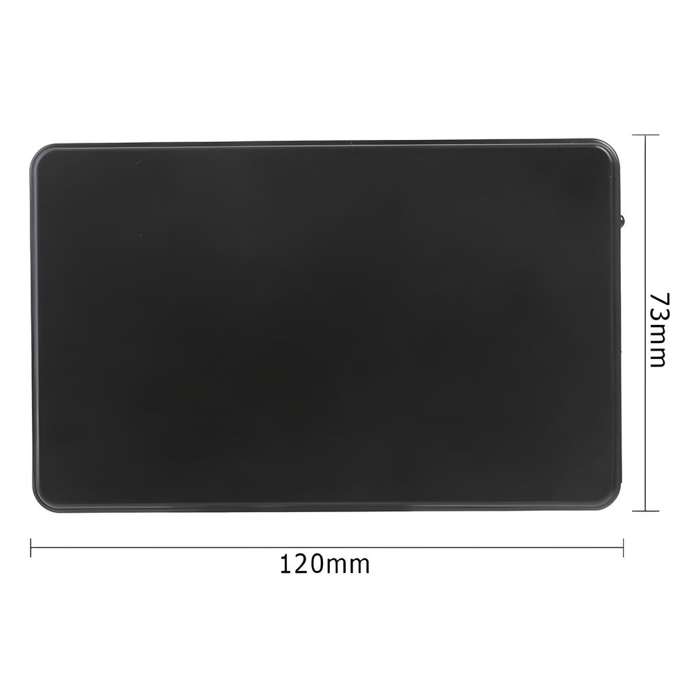 SSD Festplattengehäuse USB 3.0 2,5 Zoll SATA 3 HDD 7mm Festplatten Externes Gehäuse Portable Desktop Mobile Festplattenbox Festplatten-Gehäuse Retoo