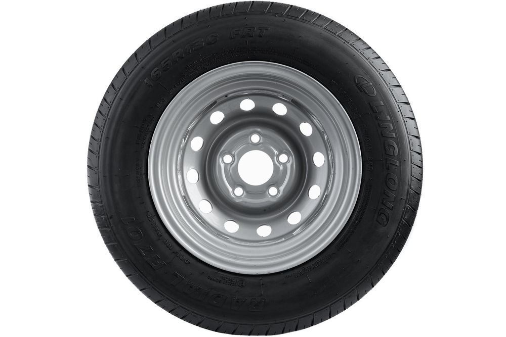 UNITRAILER 2er Set Anhänger Kompletträder 165/80 R13C für schwere Lasten