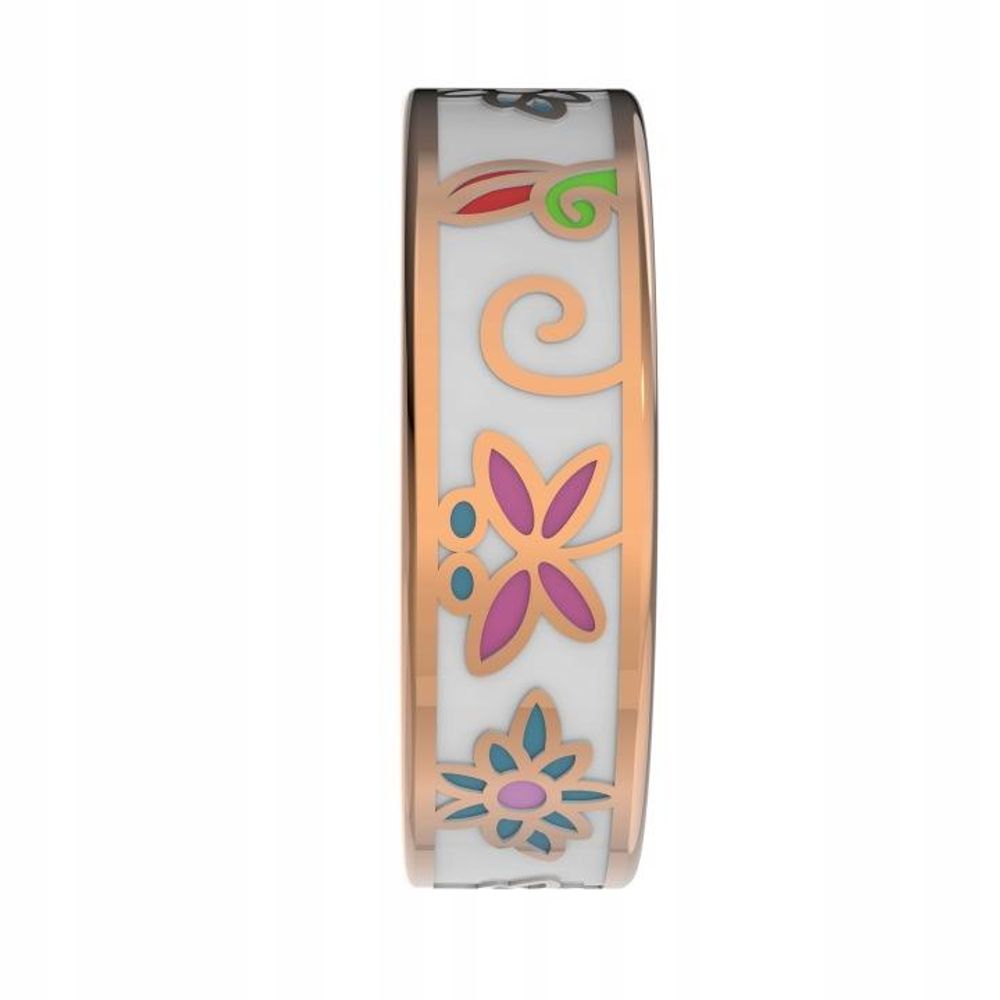 Bague Forever Smart Botanical SR-101 en or rose, taille 7