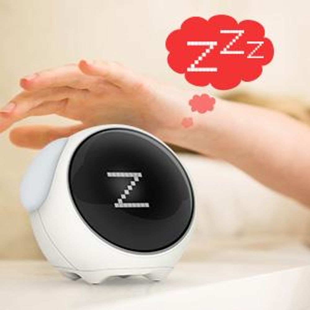 Digitaler Wecker, Kinderwecker, Kinderuhr, Netter Emoji, 2 Wecker mitbringen, 5 Stimmen, Schlummerfunktion, Datum, Temperatur, 12/24 Stunden