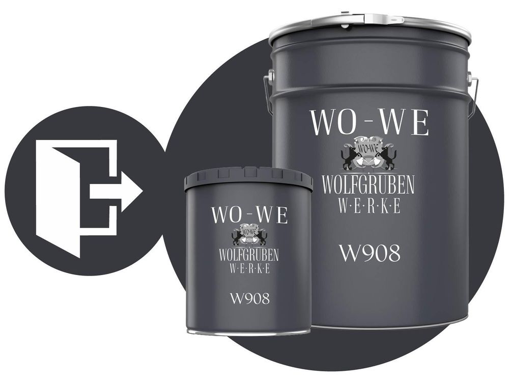 WO-WE W908 Metallschutzlack – Für Außenbereich geeignet, auch bei Kälte ab +5 °C