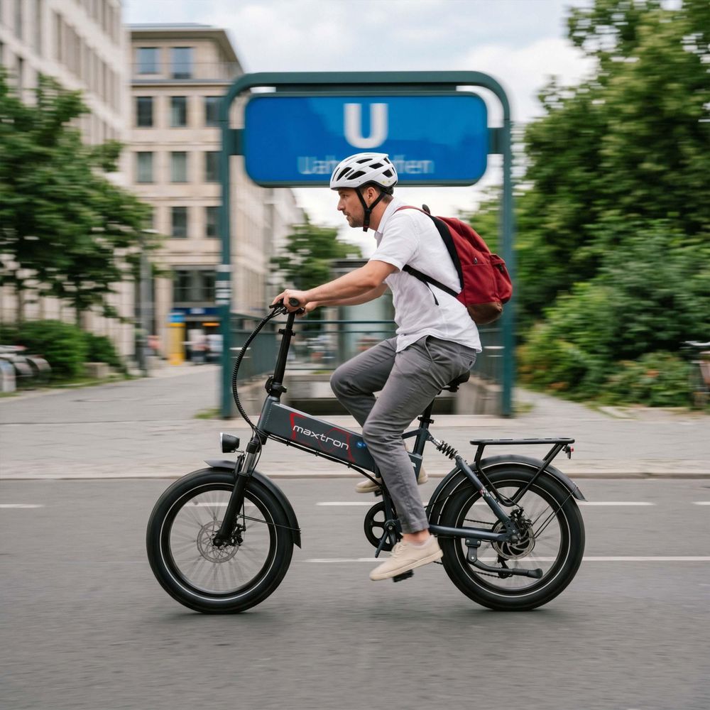 Maxtron Polaris E-Fatbike 20 Zoll – 48V 250W Bafang Motor 60Nm, 624Wh Akku, Hydraulische Bremsen, StVZO-konform, Elektrofahrrad für Damen & Herren