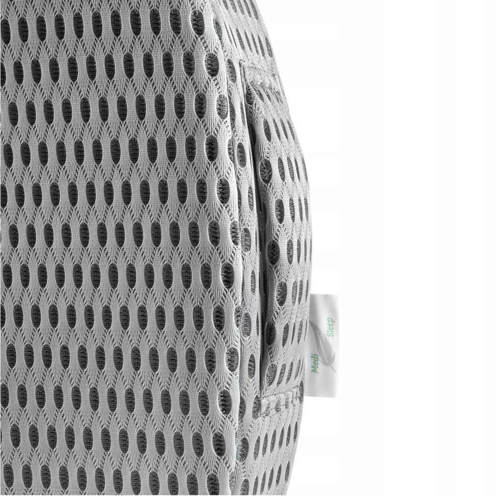 Orthopädisches Sitzkissen aus Memory-Schaum - Grau - Ergonomisches Kissen für Sessel, Autositz, Stuhl - Erhöht Sitzkomfort & Entlastet den Rücken