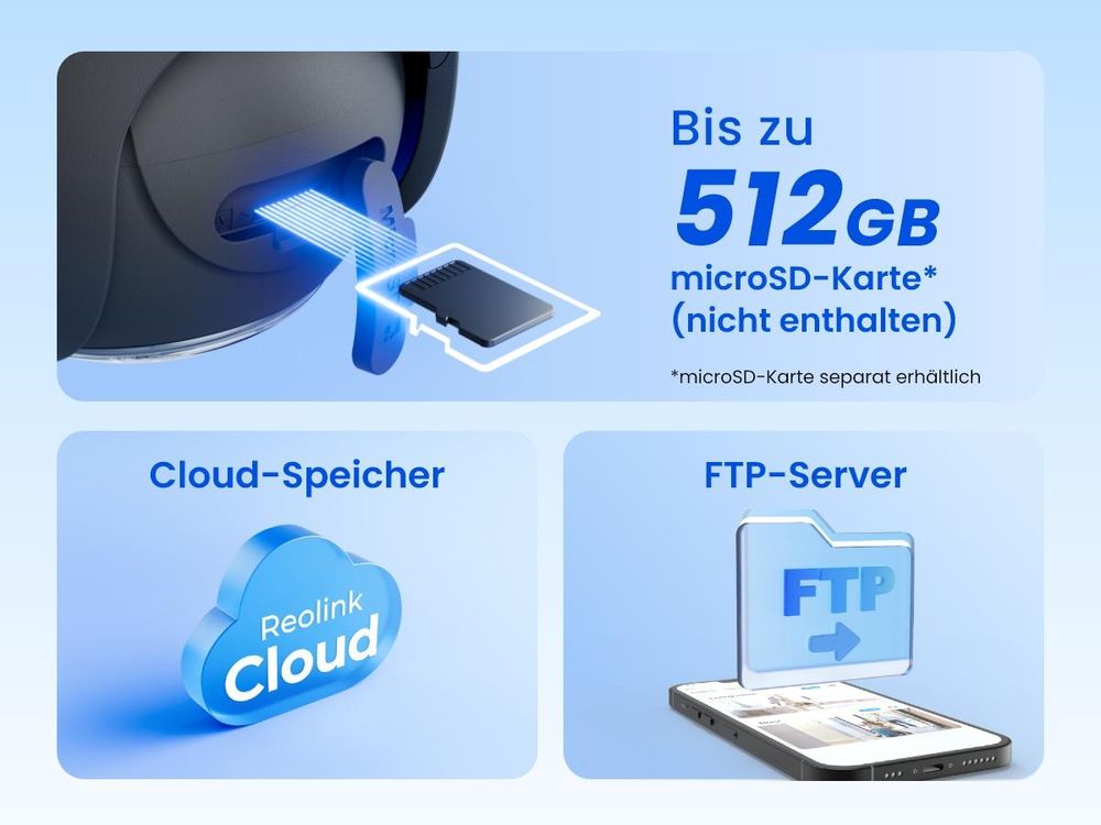 Reolink Go PT S Lite, 2K 4MP 4G LTE Akku Überwachungskamera , Schwenken & Neigen, Auto-Tracking, Farbnachtsicht, Kein-WiFi, AI Detection