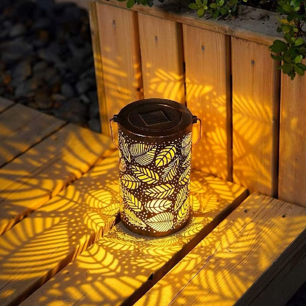 Forever Light Solar LED Lampe Marokkanische Blätter SUNARI FLS-210