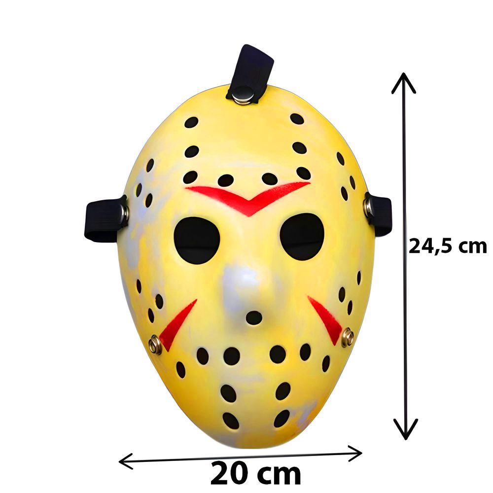 Halloween Maske Freitag Der 13 Jason The Purge Horror Verkleidung Kostümspiele Horrormaske Cosplay Fasching Karneval Party für Herren Damen Retoo