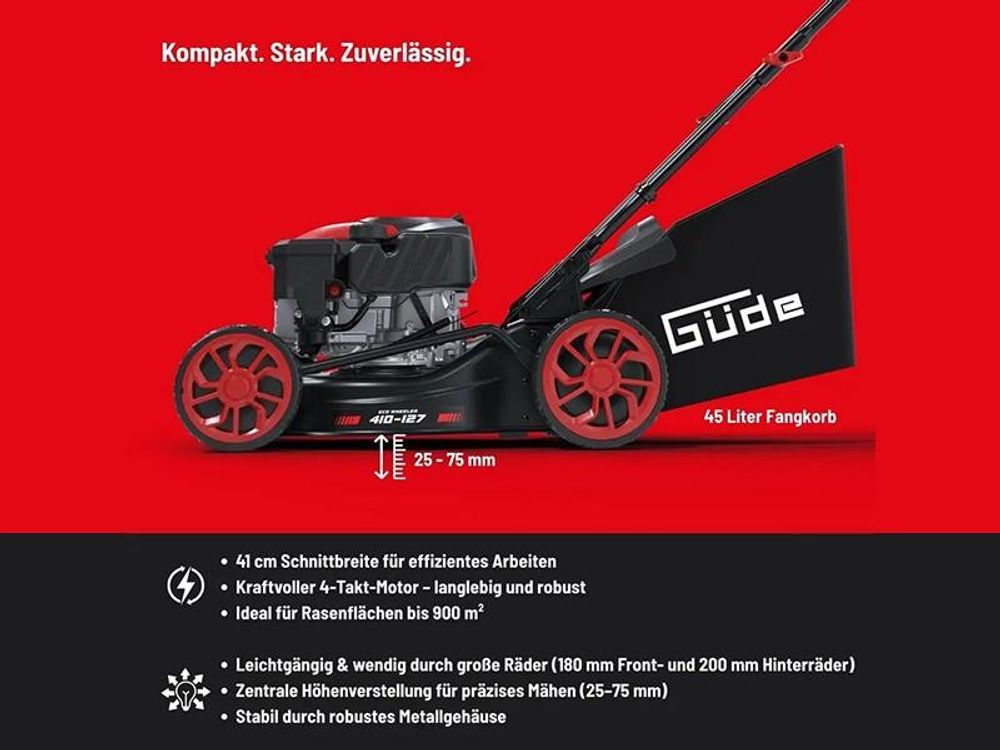 Benzin-Rasenmäher Eco Wheeler EW 410-127
