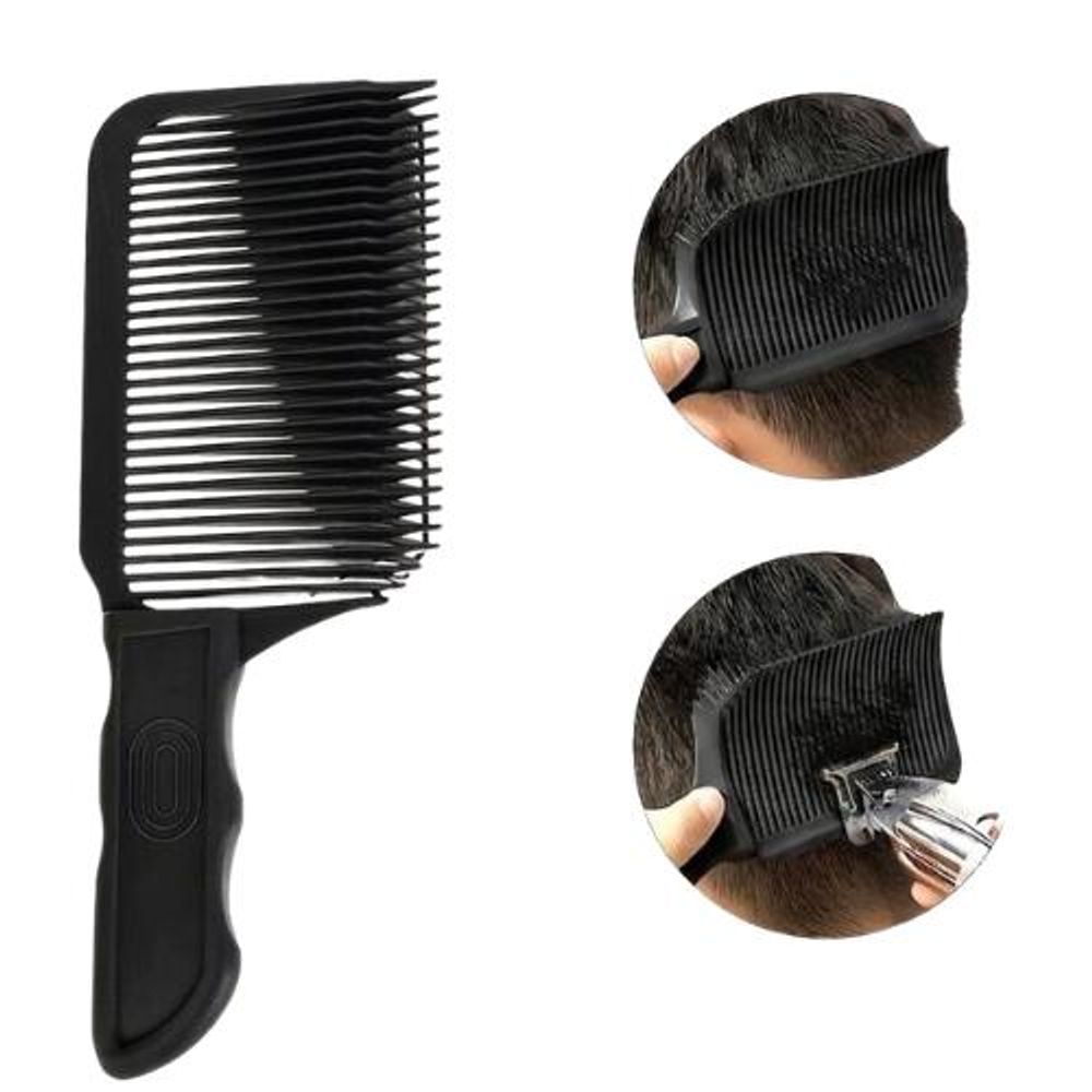 Peigne de coiffure professionnel pour dégradé fade V-shape, peigne barbier