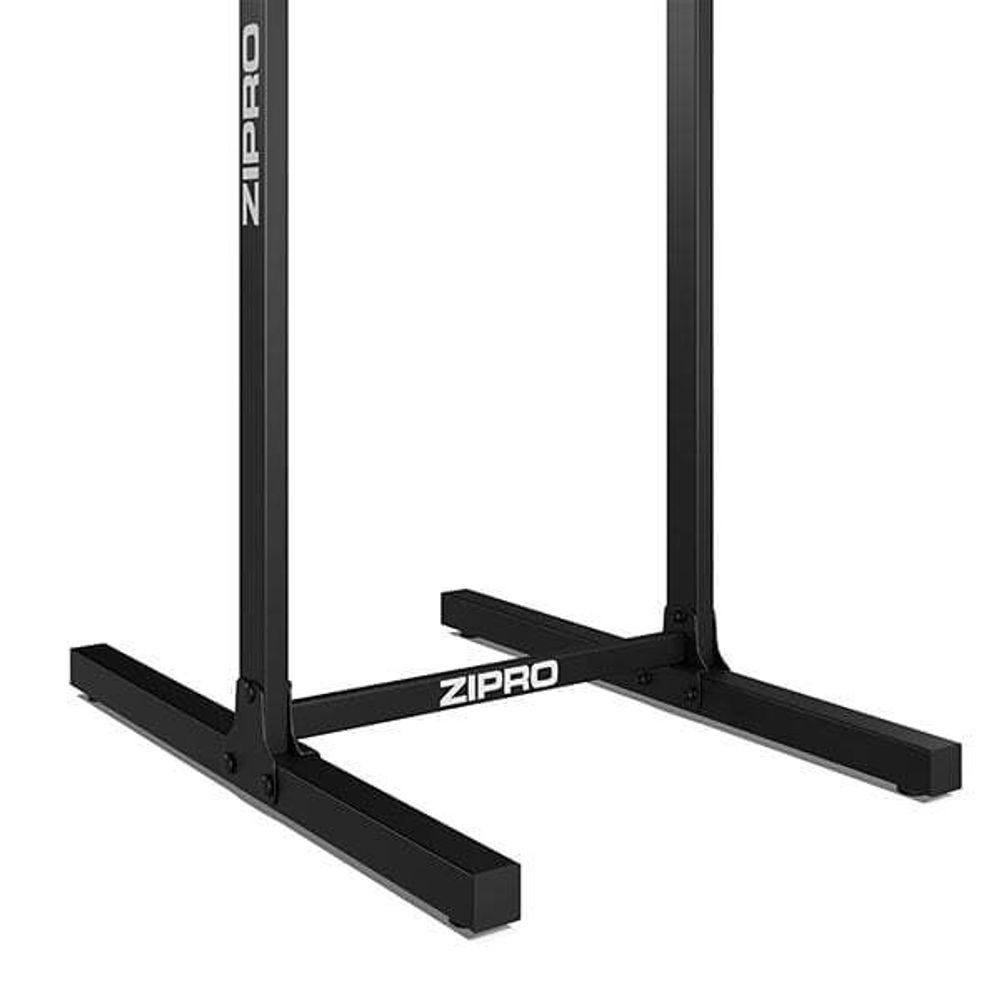 Zipro Power Tower Klimmzugstange Freistehend & Dip Station – Höhenverstellbar Multifunktions-Kraftstation für Calisthenics & Home Gym Belastbar