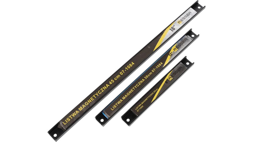 LUXTOM | Magnetleiste Werkzeug, 3tlg, Magnetschiene, Magnetisch Werkzeugleiste für Werkstatt
