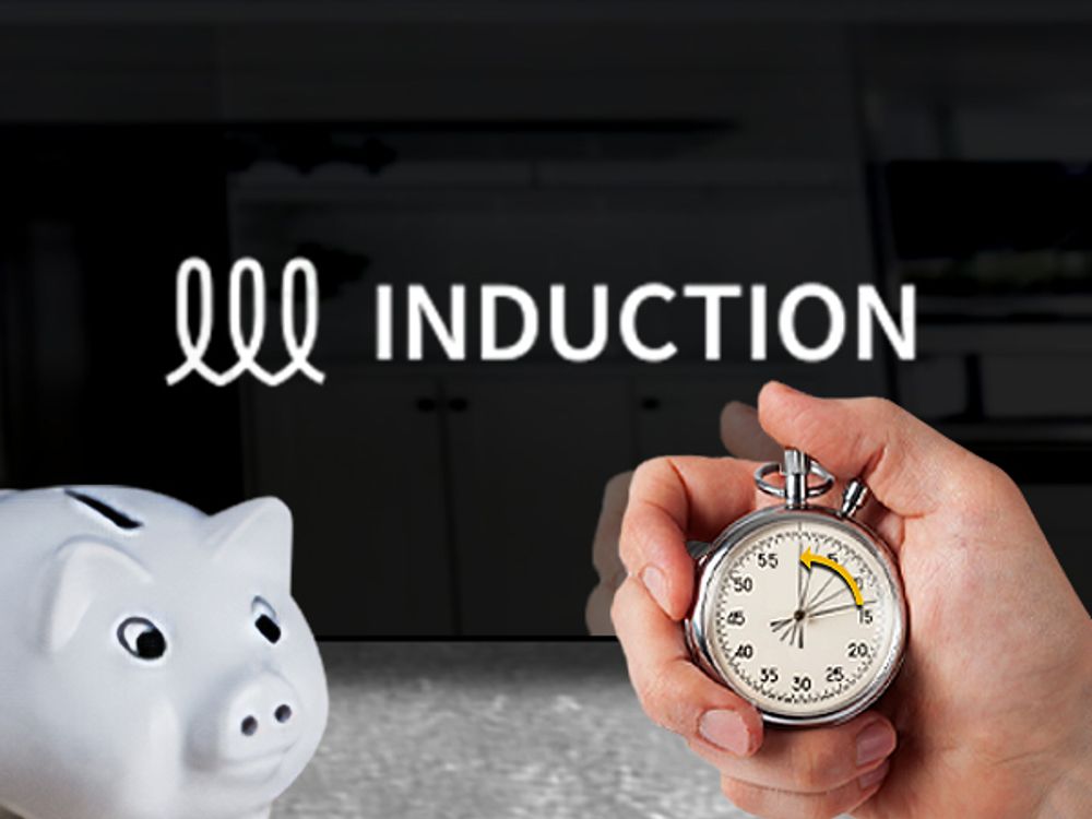 Induktion des autarken Induktionskochfeldes IND800DRAFT