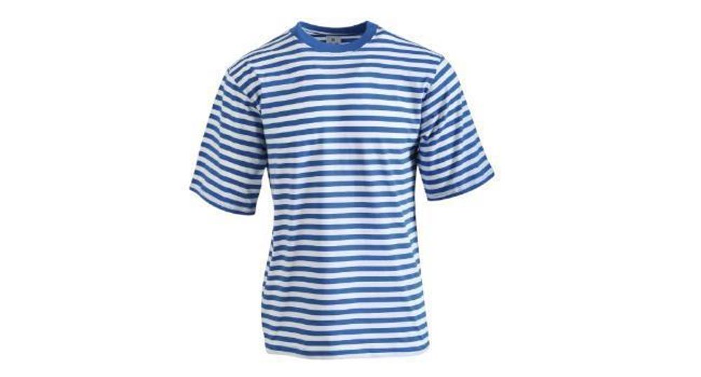 Kurzarm Ringel-​Shirt rot/weiß | 100% Baumwolle, Größe M - XXL | Matrose, Freche Göre, Clown (XL)
