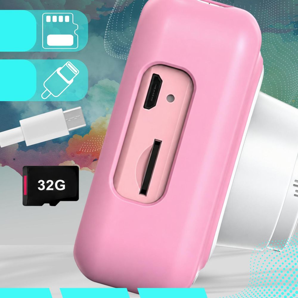 Digitale Fotokamera Für Kinder 40 Mp Kamera Spielzeug Spiele + 32Gb Karte