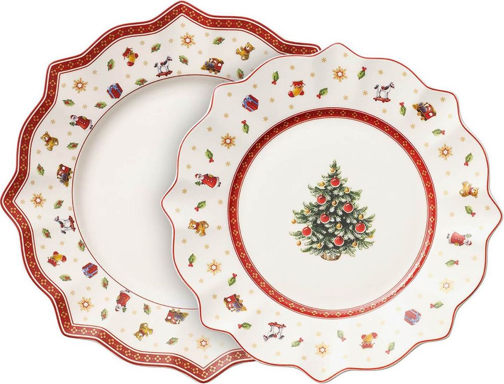 Villeroy & Boch Teller-Set Bunt 8tlg, Farbe:Bunt