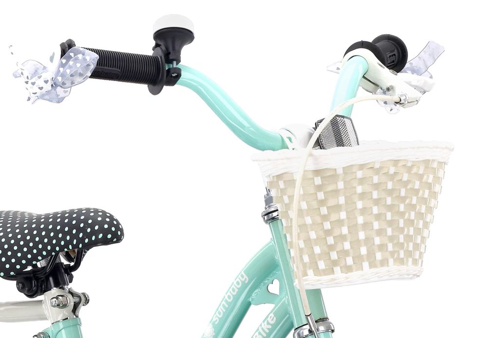 Cesta delantera de la bicicleta infantil SUN BABY Heart Bike.