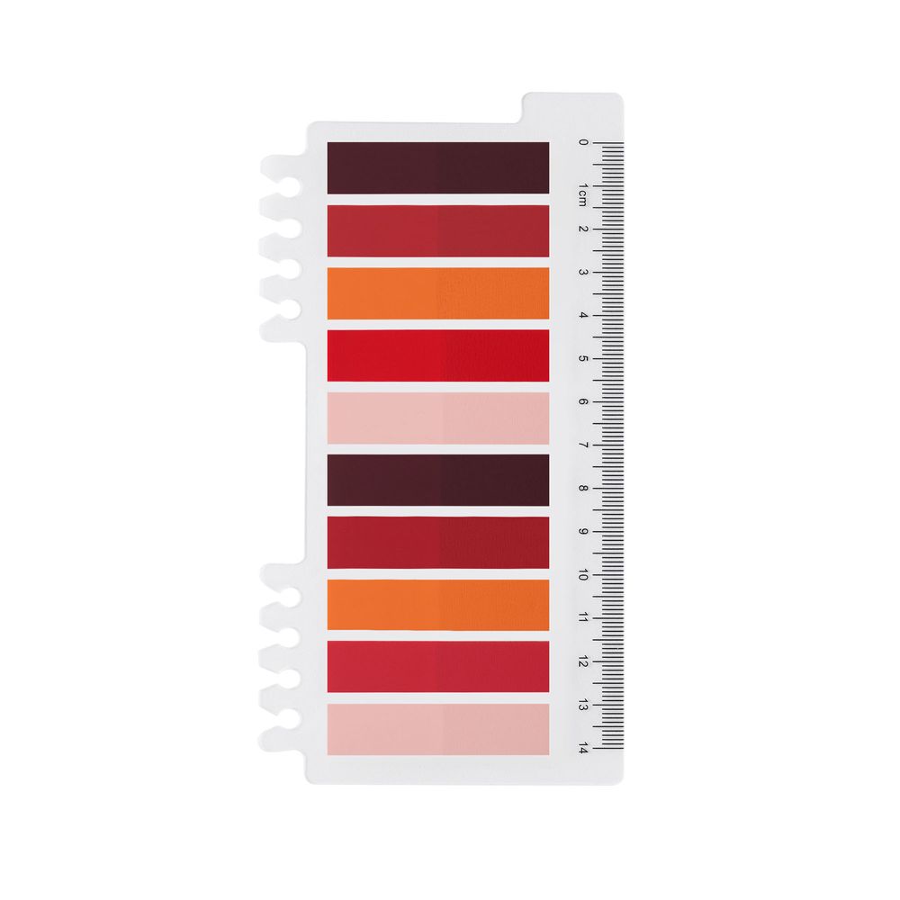 Ordinate-Crimson | Index Sticker Tabs | Pagemarker | Haftnotizen | Haftstreifen | Transparent Klebezettel | stationary supplies