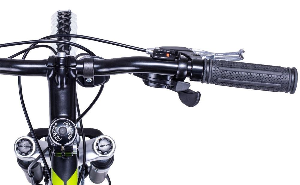 Bergsteiger Phoenix 26 Zoll Mountainbike, geeignet ab 160 cm, Scheibenbremse, Licht, Schutzblech, 21 Gang-Schaltung, Vollfederung