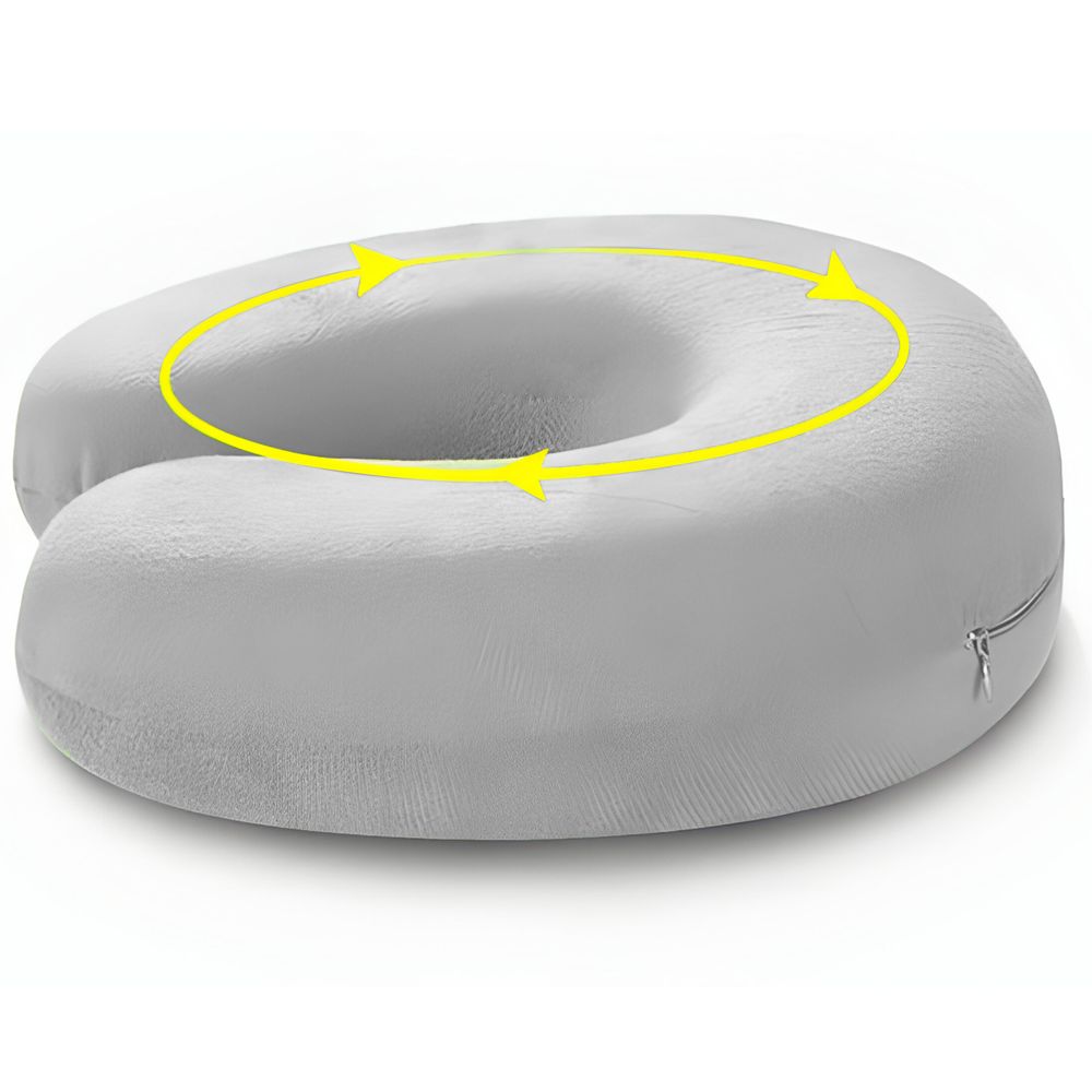 Reisekissen Memory Foam Reise Nackenkissen, Nackenhörnchen Flugzeug, Nackenstützkissen Flugzeug, Kissen für Flugzeug, Auto, Zug Retoo