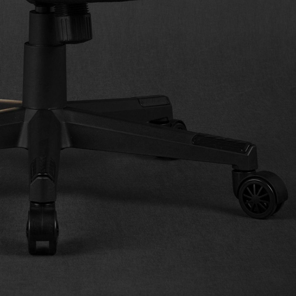 SENSE7 Knight Gaming Krzesło ze sztucznej skóry czarno-szare - Ergonomiczne krzesło biurowe Krzesło do komputera Krzesło dla graczy Funkcja bujania Gamer 120 kg