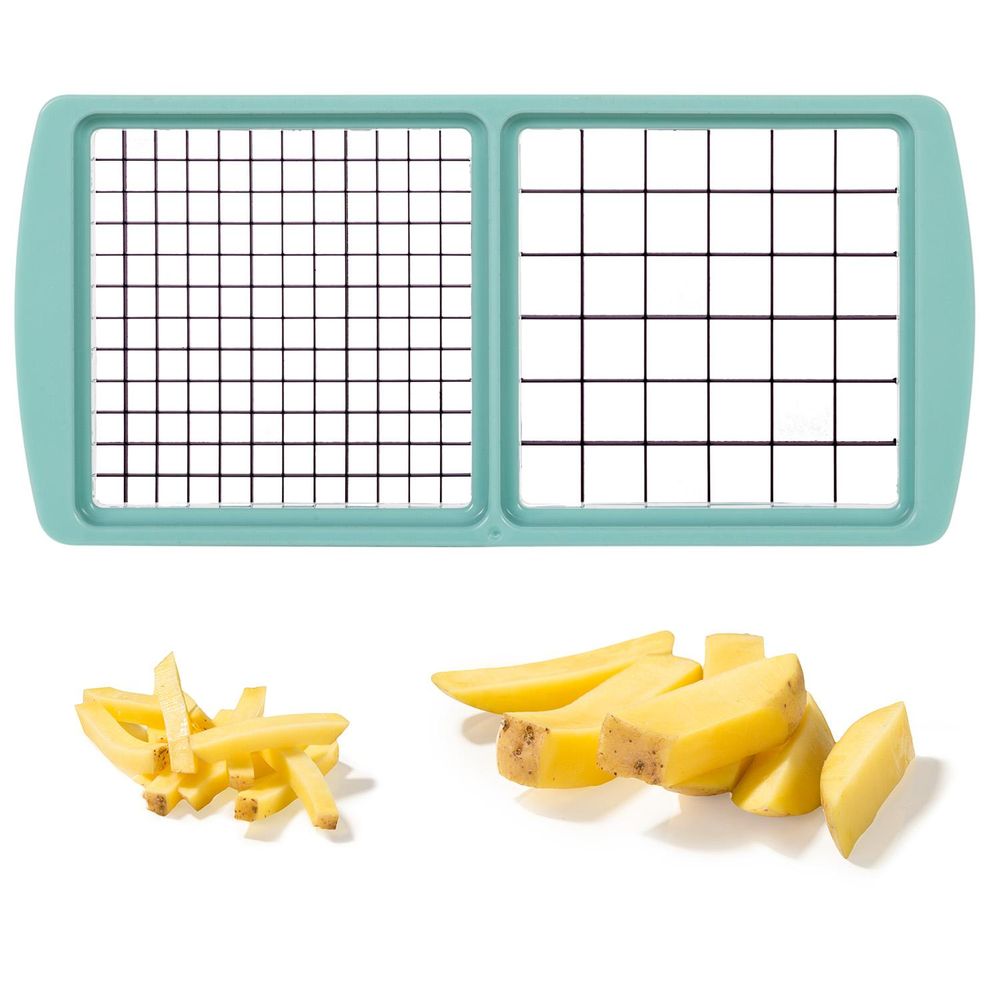 Genius Nicer Dicer Fusion Smart Set 16 Teile - Gemüseschneider & Spiralschneider zum Gemüse schneiden mit Twist, Slicer, Julietti aus TV-Werbung