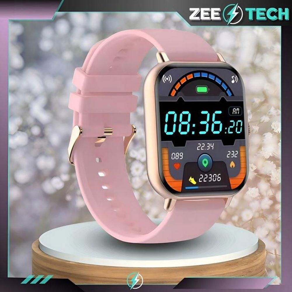 Damensmartwatch Armbanduhr Anrufe Ekg Puls Smartwatch 4 Armbänder
