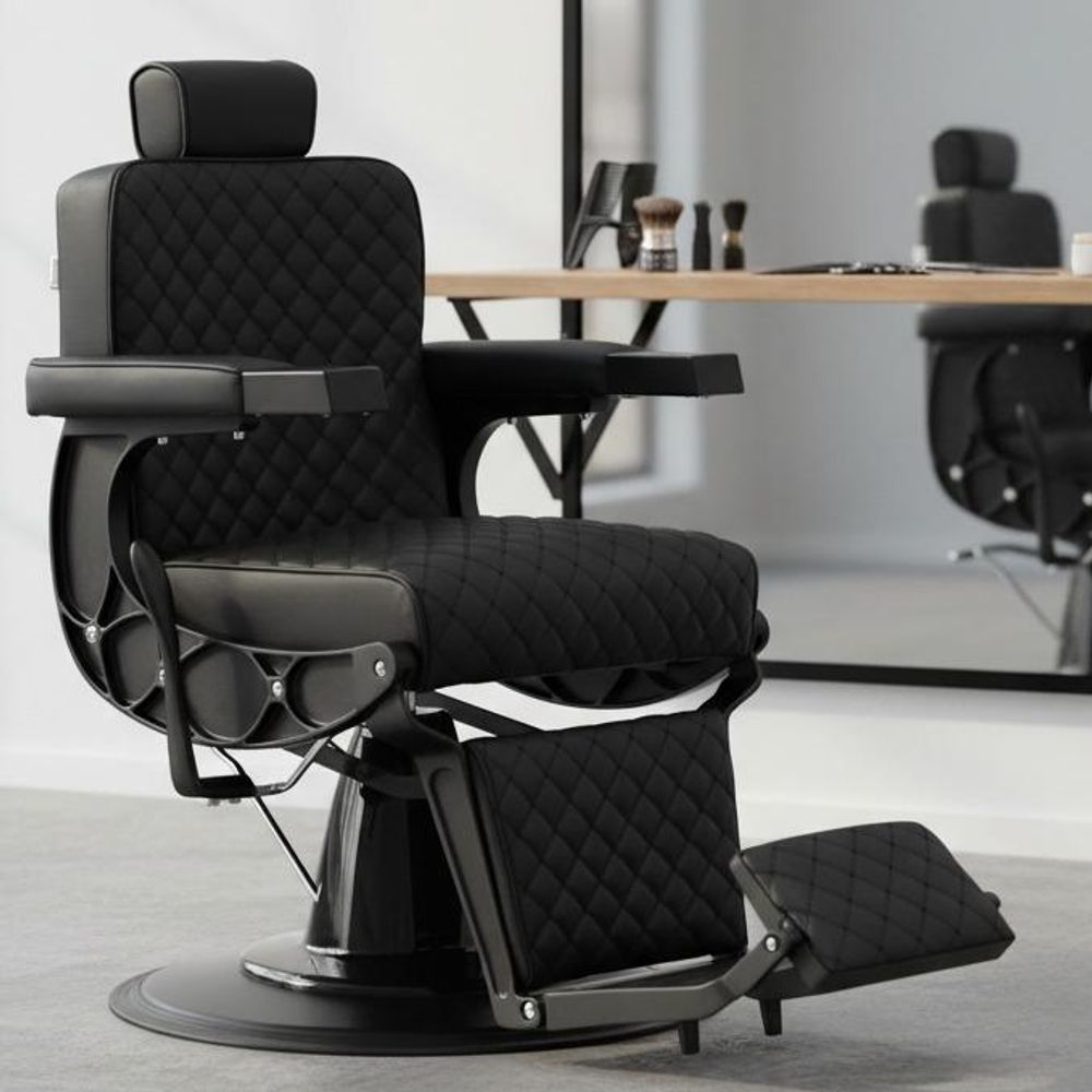 Poltrona da barbiere Connor idraulica per salone di bellezza barber shop Barberking
